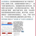 东莞市多位前领导落网，网曝众多问题的地下书记能否置身事外？